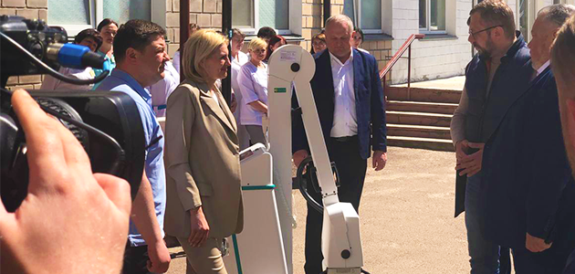 Новий мобільний рентгенівський апарат для Чернігівської обласної лікарні